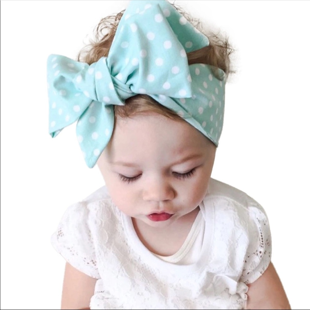 Baby girl headbands, (pack of 6)